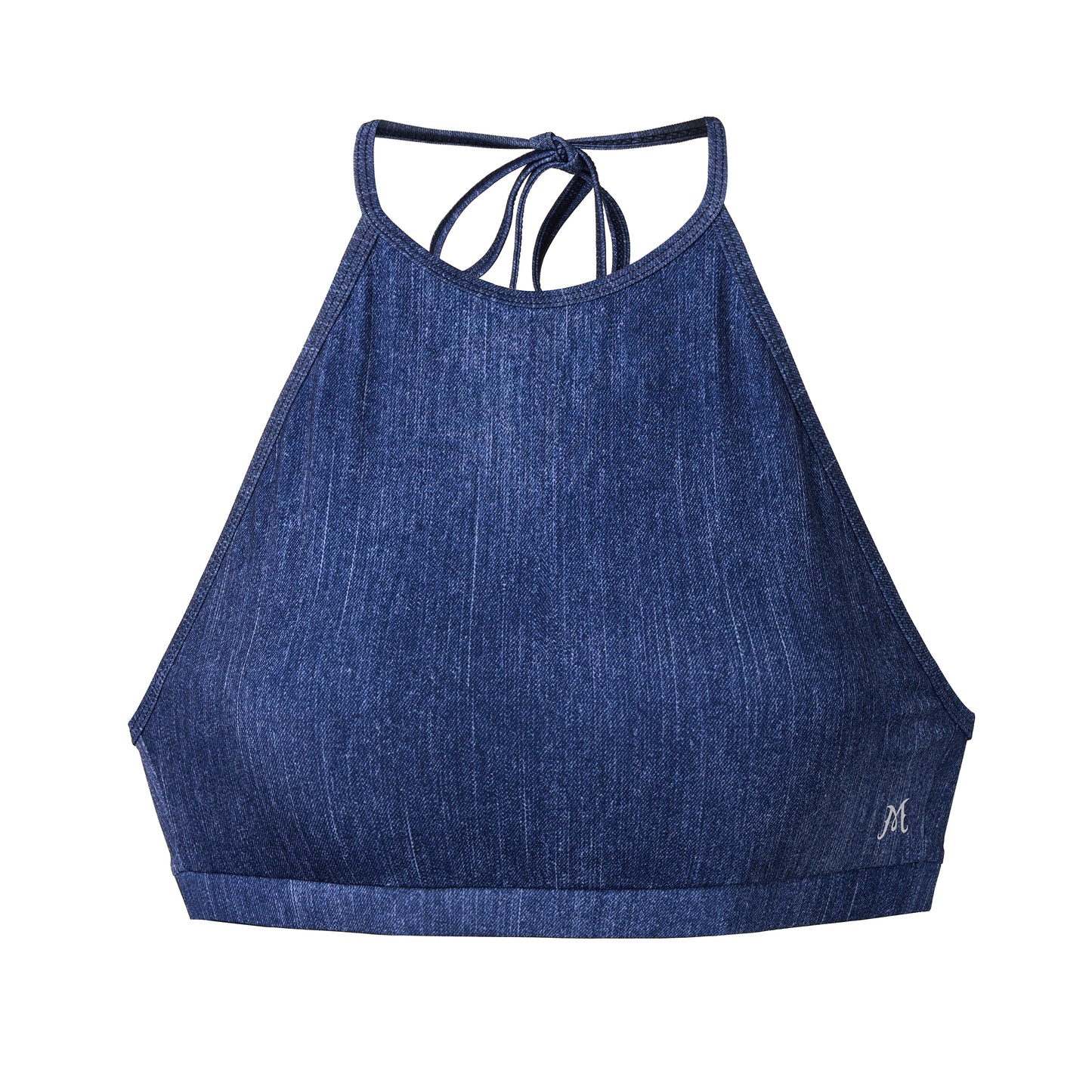 Denim Halter Top